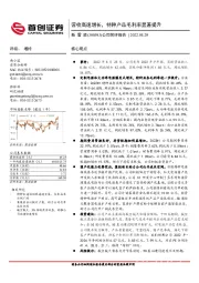 公司简评报告:营收高速增长,特种产品毛利率显著提升
