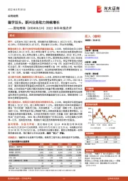 2022年半年报点评:稳字当头,新兴业务助力持续增长