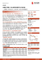 2022年半年报点评：业绩低于预期，核心商场完成数字化升级改造