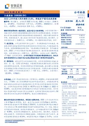 2022上半年收入同比增长21.6%，研发扩产奠定未来高增