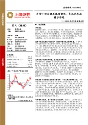 2022年半年报业绩点评:疫情下供应链展现强韧性,多元化布局稳步推进