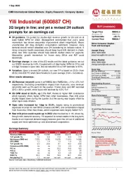 2Q largely in line; and yet a revised 2H outlook prompts for an earnings cut