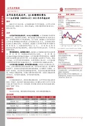 2022年半年报点评：全年任务完成过半，Q2延续增长势头