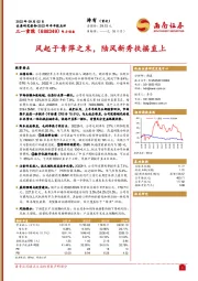 风起于青萍之末,陆风新秀扶摇直上