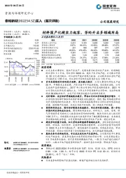 材料国产化硬实力起家，芳纶开启多领域布局