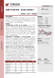 深度报告：前瞻布局创新领域，盈利能力持续提升