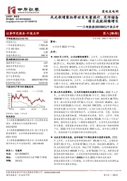 中报点评：风光新增装机带动发电量提升，充沛储备项目成就持续增长