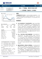 点评报告：宝马、广汽落地，乘用车市场大迈步