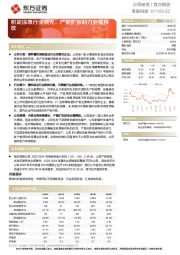 积淀深厚行业领先，产能扩张助力业绩释放