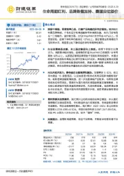 生命周期红利、品牌势能加持、赛道定位溢价