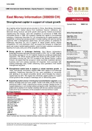 Strengthened capital in support of robust growth