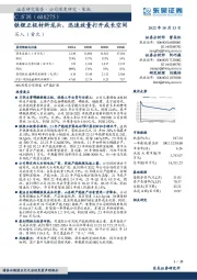 铁锂正极材料龙头，迅速放量打开成长空间