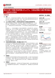 完美世界点评报告：流水自然下滑致利润同降43%-47%，长线运营能力逐步得到验证