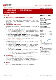 牧高笛点评报告：Q3内销持续高景气，利润端短期波动