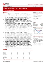 天宜上佳点评报告:光伏热场迈向龙头,轨交闸片边际回暖