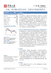 车载、CPE模组高景气延续，消费电子领域短期承压