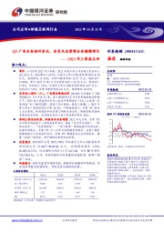 2022年三季报点评：Q3广告业务相对承压，会员及运营商业务稳健增长