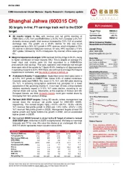 3Q largely in-line; FY earnings track well to the ESOP target