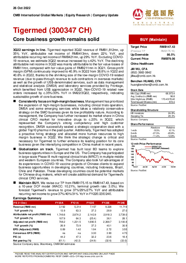 Core business growth remains solid