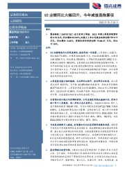 Q3业绩同比大幅回升，今年减值是拖累项