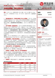 2022年三季度点评:业绩持续靓丽,城区战略显效