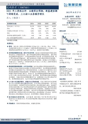 2022年三季报点评：业绩符合预期，新基建浪潮下持续受益，三大核心业务稳步增长