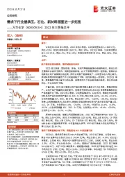 2022年三季报点评：需求下行业绩承压，石化、新材料版图进一步拓宽