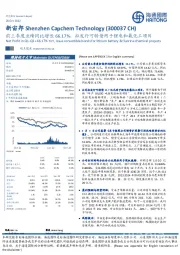 前三季度业绩同比增长66.17%，拟发行可转债用于锂电和氟化工项目