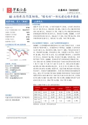 Q3业绩承压仍显韧性,“煤电硅”一体化建设稳步推进