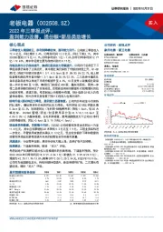 2022年三季报点评：盈利能力改善，提份额+新品类助增长