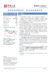 疫情影响业绩承压,医美板块持续扩张