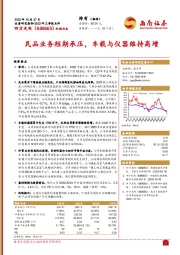 民品业务短期承压，车载与仪器维持高增