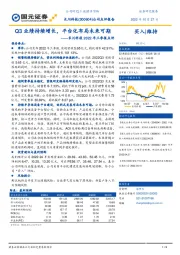 长川科技2022年三季报点评：Q3业绩持续增长，平台化布局未来可期