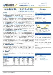 长川科技2022年三季报点评:Q3业绩持续增长,平台化布局未来可期