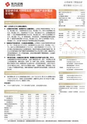 智能硬件收入持续高增，伴随产业长期成长可期