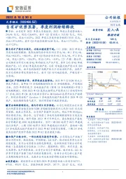 自有矿优势显著,季度利润持续释放
