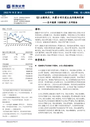 点评报告：Q3业绩承压，内蒙古项目获生态环境部受理