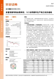 多重因素导致业绩承压，SiC功率器件生产线已初步通线