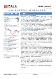 C端、B端皆有亮点,线下冲击仍未消除