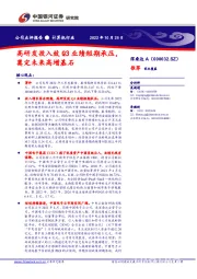高研发投入致Q3业绩短期承压，奠定未来高增基石
