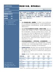 营收稳中有增,费用短期加大