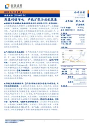 高盈利稳增长，产能扩张为成长筑基