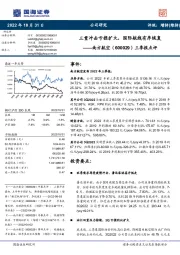 三季报点评：三重冲击亏损扩大，国际航线有序恢复