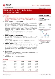 日辰股份22年三季报点评：短期餐饮承压，定增扩产彰显未来信心