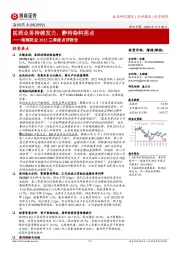 海翔药业2022三季度点评报告:医药业务持续发力,静待染料拐点