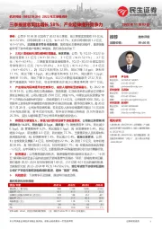 2022年三季报点评：三季报营收同比增长58%；产业延伸提升竞争力