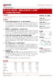 林洋能源三季报点评报告：核心业务三线并进，储能业务逐步进入兑现期