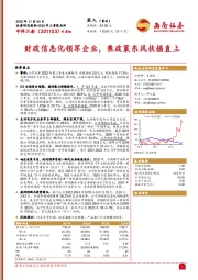 财政信息化领军企业，乘政策东风扶摇直上