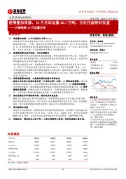 大秦铁路10月运量分析：疫情叠加秋修，10月日均运量60.3万吨，分红托底绝对收益