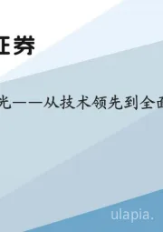 从技术领先到全面开花